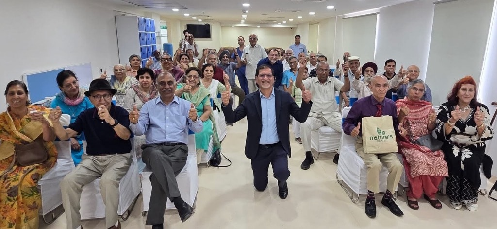 Patient Get-Together 2026 — Dr. Rajesh Verma with patients